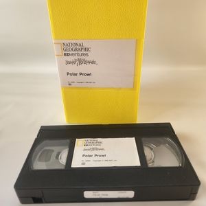 National Geographic Edventures Really Wild Animals Polar Prowl VHS/Teacher Guide